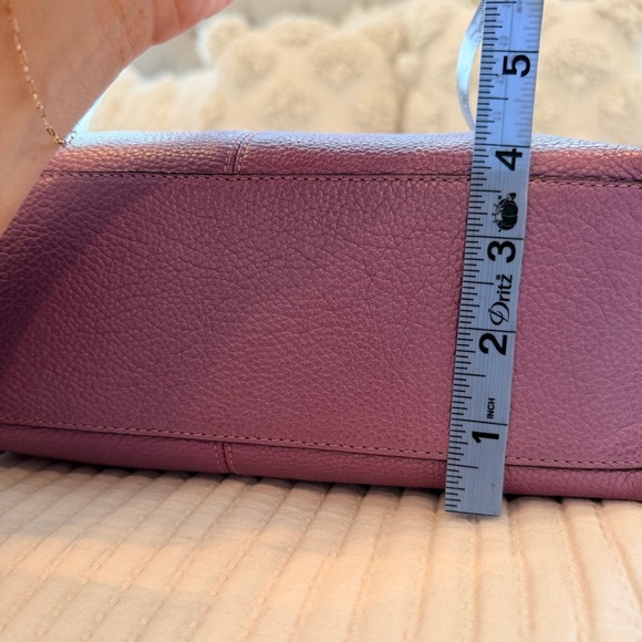 Coach Penelope Lavender Pebbled Leather Medium Women's Shoulder Bag L1063-F14683 - Picture 9 of 16